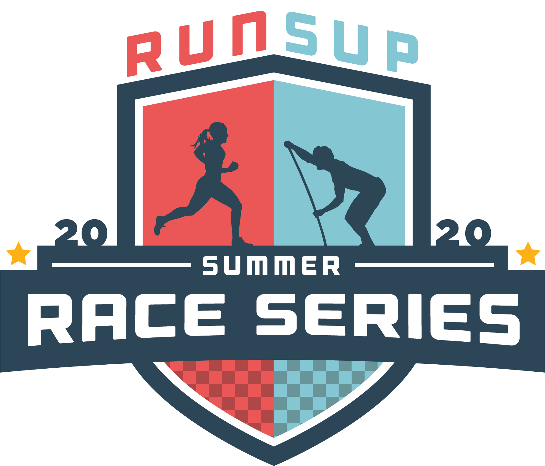 2020 RUN/SUP Summer Race Series Logo