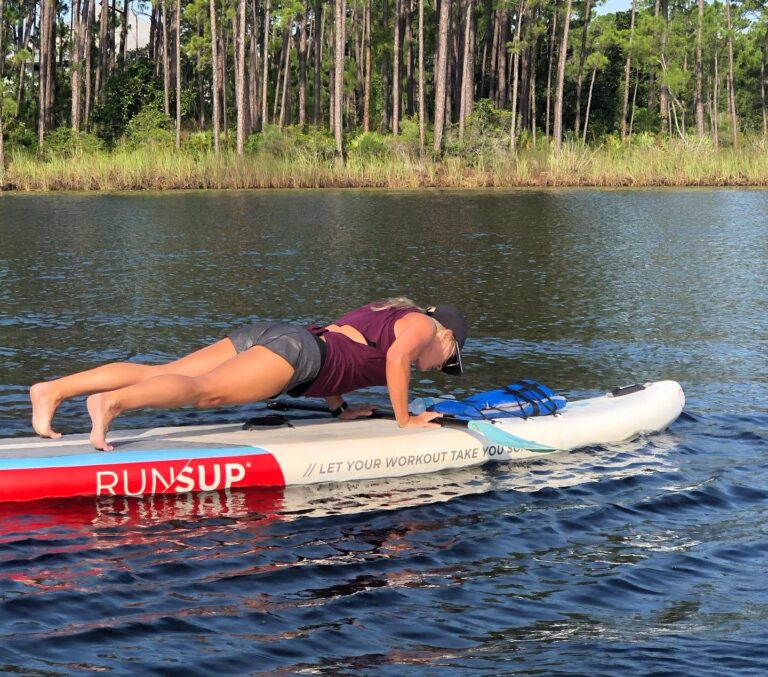 Push-ups on the board? Why not!